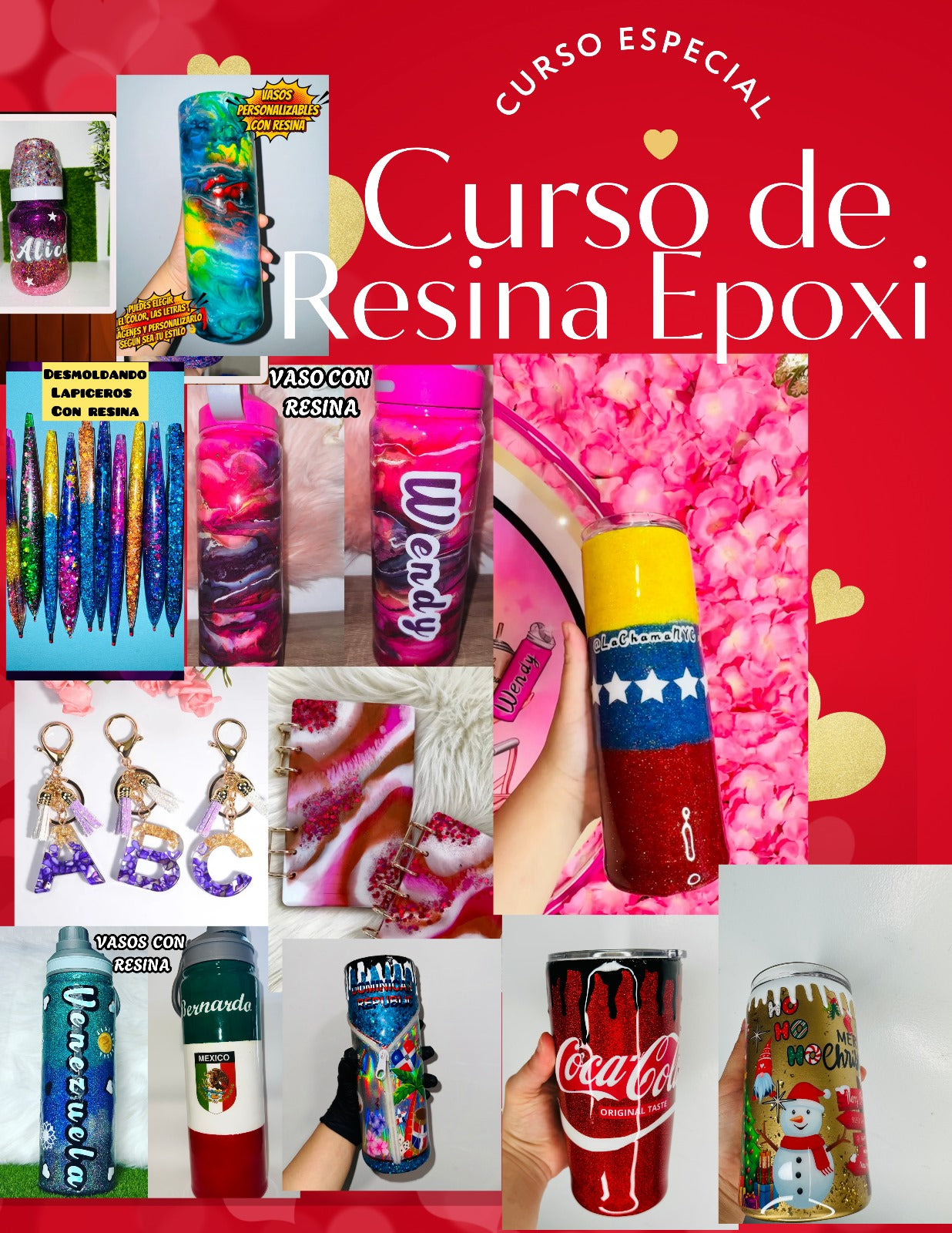 CURSO DE RESINA ! Próximamente